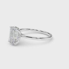 2.00 Carat Emerald Cut Moissanite | Michelle